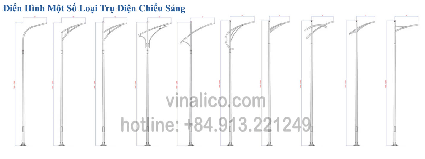 Giới thiệu về trụ đèn chiếu sáng Vinalico